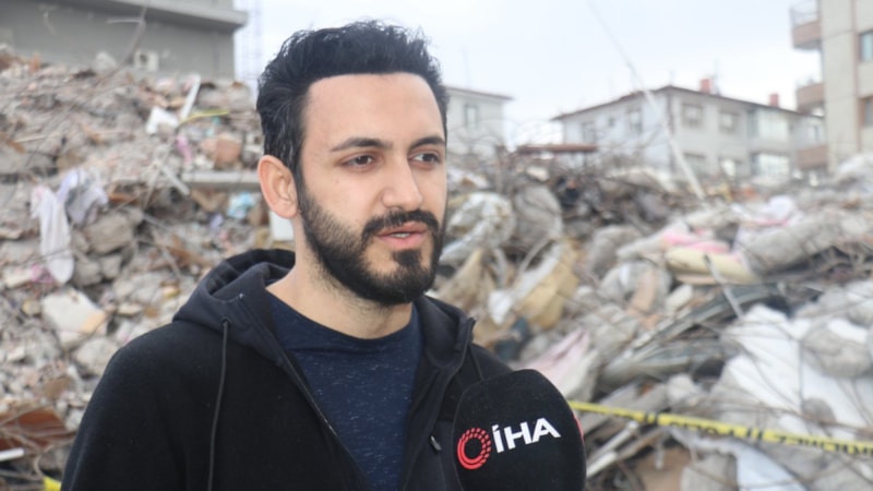 Elazığ depremini kitaplaştıran Furkan Karaderi, Kahramanmaraş'ta depremzede oldu