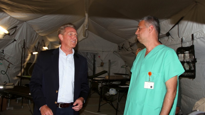 ABD'nin Hatay'da kurduğu sahra hastanesi Türkiye'ye devredildi