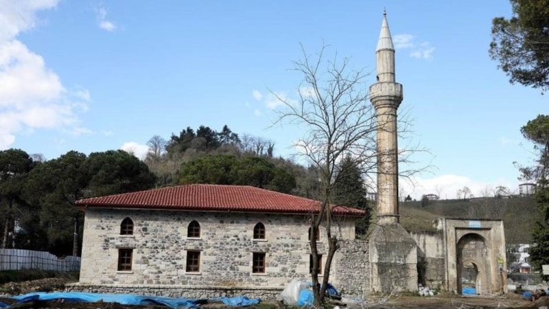 Ordu'da 600 yıllık tarihi Eskipazar Camii ibadete açılıyor