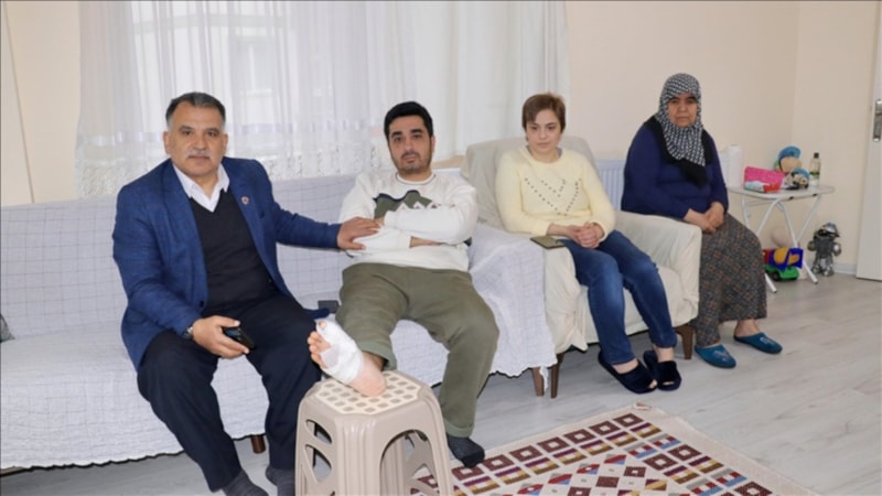 Kahramanmaraş'ta enkazda gördüğü boşluk sayesinde kendisini ve alesini kurtardı