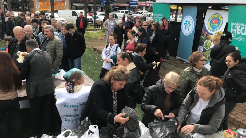 Rize'de ata tohumu takası yapıldı