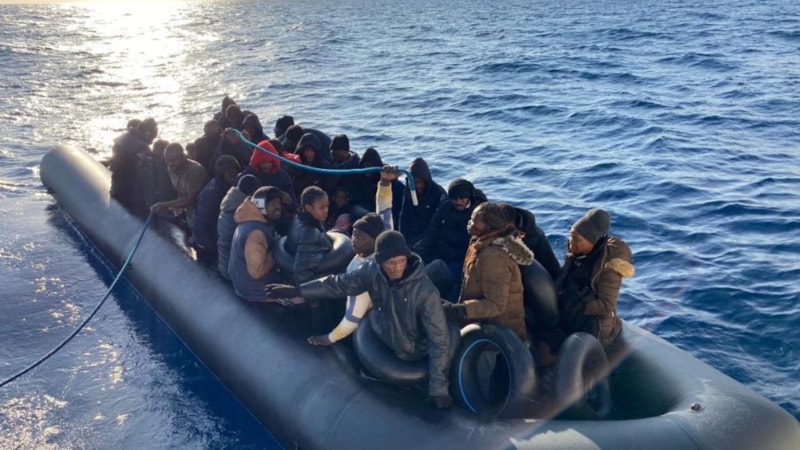 Muğla'da 62 düzensiz göçmen kurtarıldı