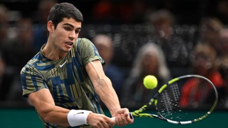 Alcaraz'dan en hızlı ikinci dalya