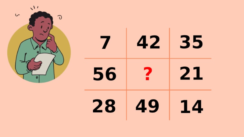 Beyin yakan zeka testi: Kutudaki eksik sayıyı bulan kendine dahi diyebilir!