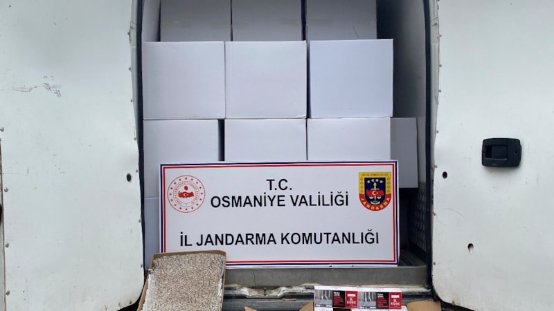 Osmaniye'de kaçakçılık operasyonu: Makaron ele geçirildi