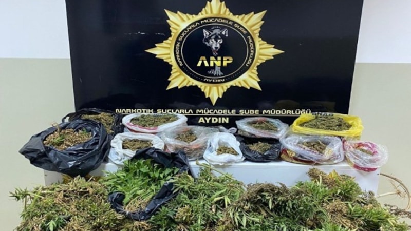 Aydın'da uyuşturucu operasyonu! 23 kilo uyuşturucu ele geçirildi