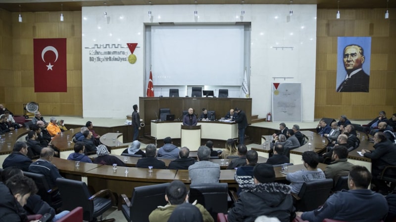 Kahramanmaraş'ta geçici esnaf çarşıları için kuralar çekildi