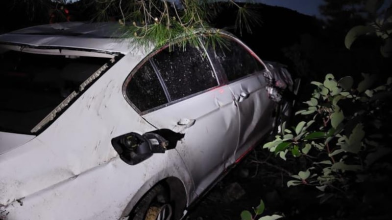 Antalya'da MHP’nin belediye başkanları kampı dönüşü kaza yaptı: 2 yaralı