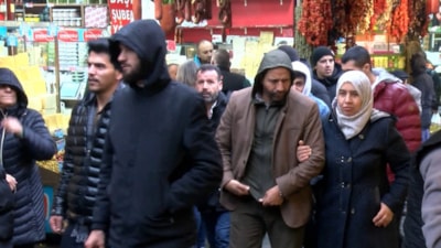 Eminönü'nde ramazanın başlamasına günler kala alışveriş yoğunluğu yaşandı