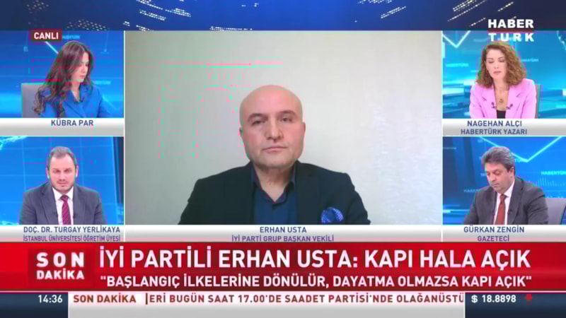 İyi Partili Erhan Usta'nın, HDP ile ilgili adaylık ifadeleri yeniden gündemde