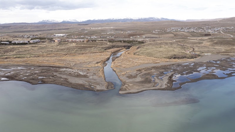 Van Gölü'ndeki çekilme nedeniyle inci kefalinin göç yolculuğu uzayacak
