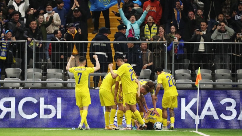 Kazakistan, geriye düştüğü maçta Danimarka'yı yendi