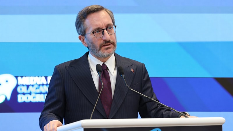 İletişim Başkanı Fahrettin Altun: Dezenformasyonla mücadeleyi milli vazife olarak görüyoruz