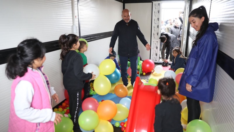 Süleyman Soylu paylaştı! Deprem bölgesinde lösemili çocuklar da düşünüldü