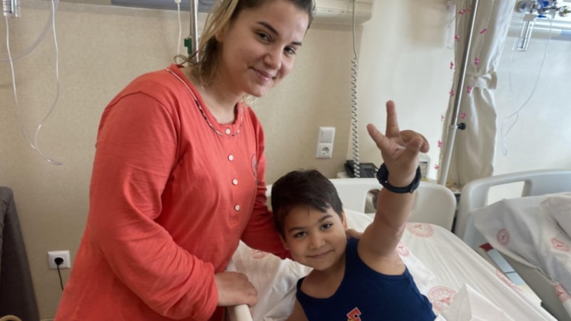 Hatay'da eşi ile oğlunu kaybeden depremzede yaşadığı korku dolu anları anlattı