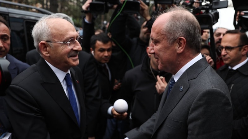 Muharrem İnce: Kemal Kılıçdaroğlu ittifak talebinde bulunmadı