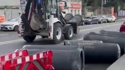 CHP'li İBB'nin 3 yıldır döşeyemediği boru hattı tepki çekti