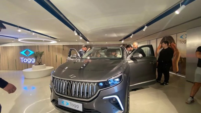 Ankaralı vatandaşlar, Togg deneyim merkezine akın etti