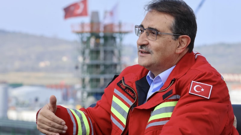 Bakan Fatih Dönmez'den müjde: Karadeniz gazı mayısta kullanılacak
