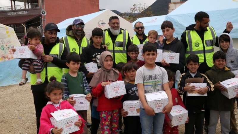 Güney Afrikalı kuruluş, Hatay'da depremzedelere yardım için kolları sıvadı