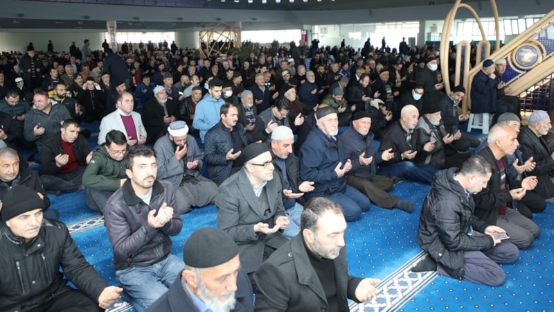 Erzincan'da Yıldırım Akbulut için mevlit okutuldu