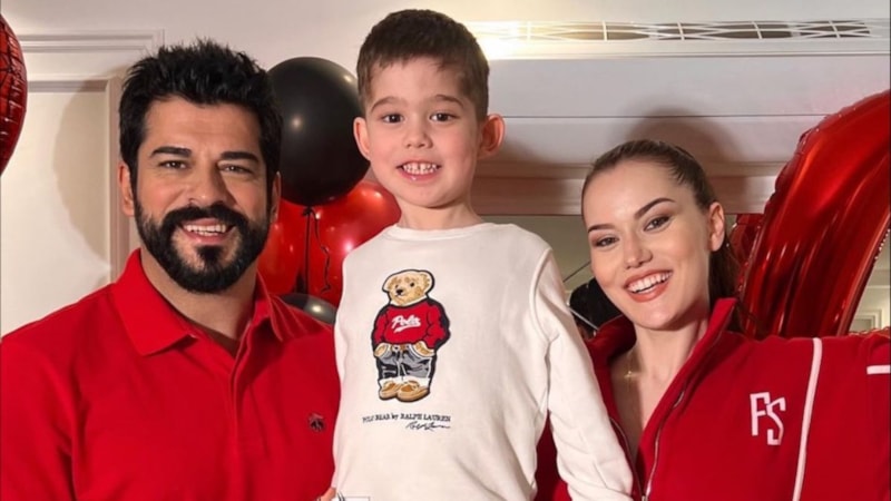 Fahriye Evcen Karan'ın doğum gününden aile fotoğraflarını paylaştı