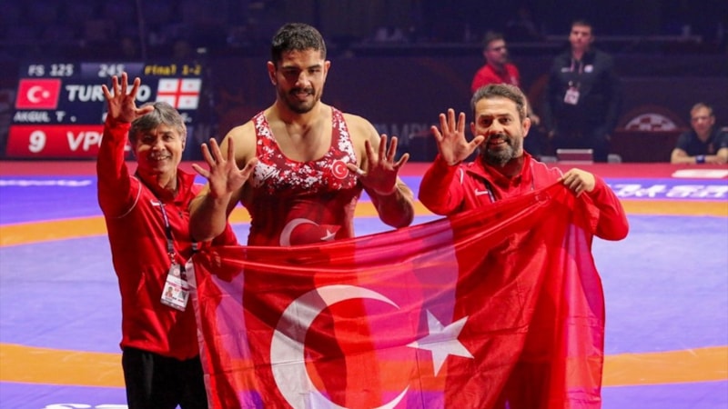 Taha Akgül, Avrupa Şampiyonası'nda 10. kez şampiyon