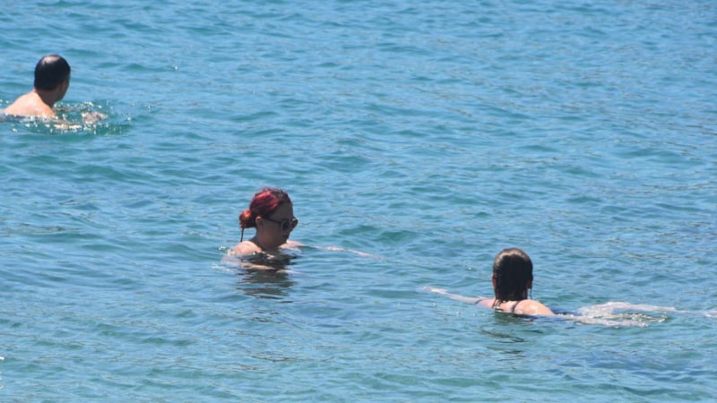 Bodrum'da bayram hareketliliği yaşandı: Plajlar doldu taştı