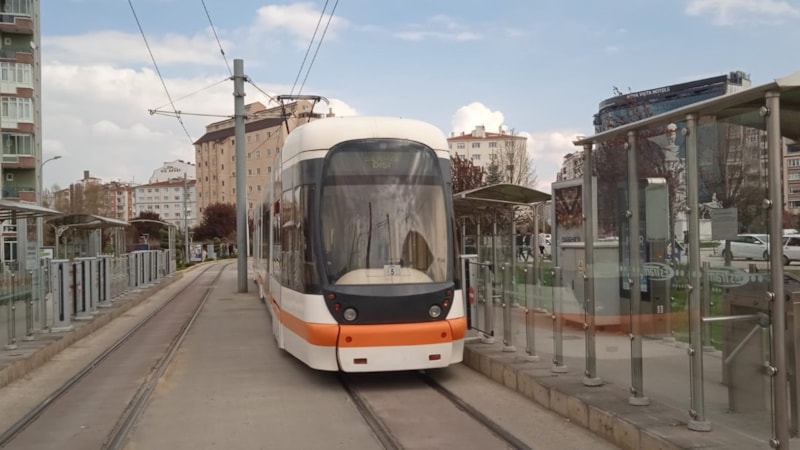 Eskişehir'de bayramın ilk günü tramvay arızası