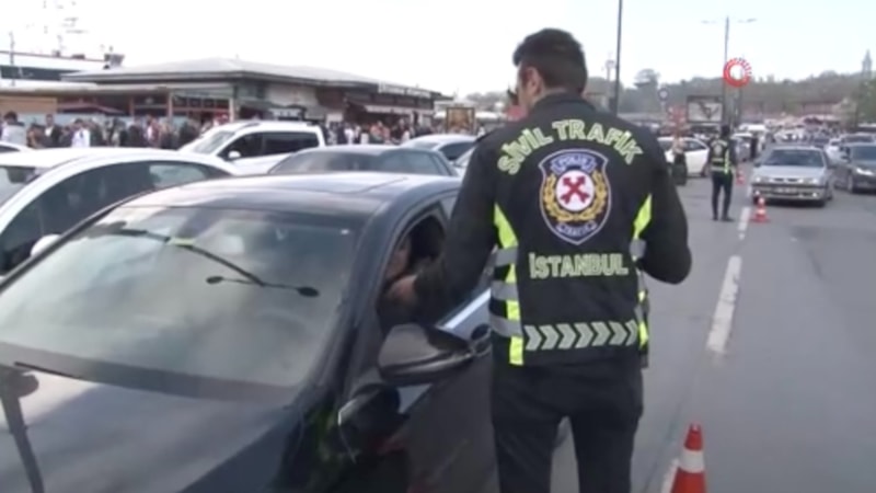 İstanbul trafiğinde 'Ramazan Bayramı' denetimi