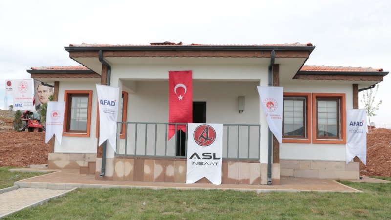 Kahramanmaraş'taki ilk afet konutlarında sona doğru