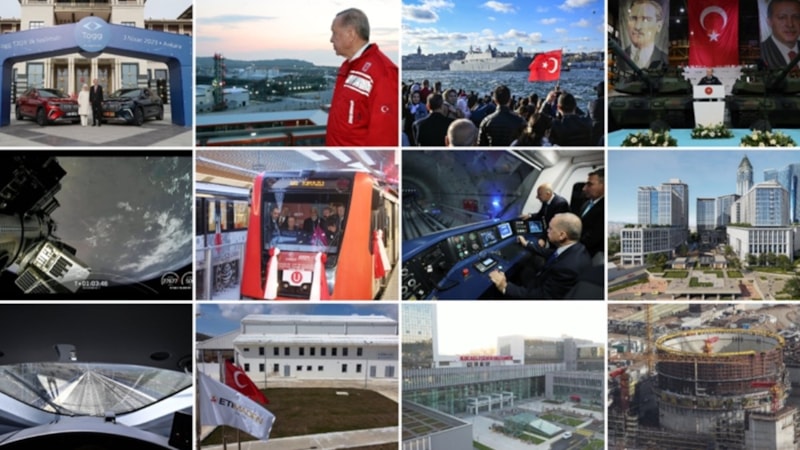 Türkiye, nisan ayında dev eserlere kavuştu