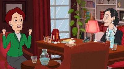 Meral Akşener’e ‘Kıpkırmızı Oda’ uyarlaması