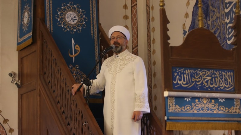 Diyanet İşleri Başkanı Ali Erbaş, Kırklareli'nde hutbe verdi