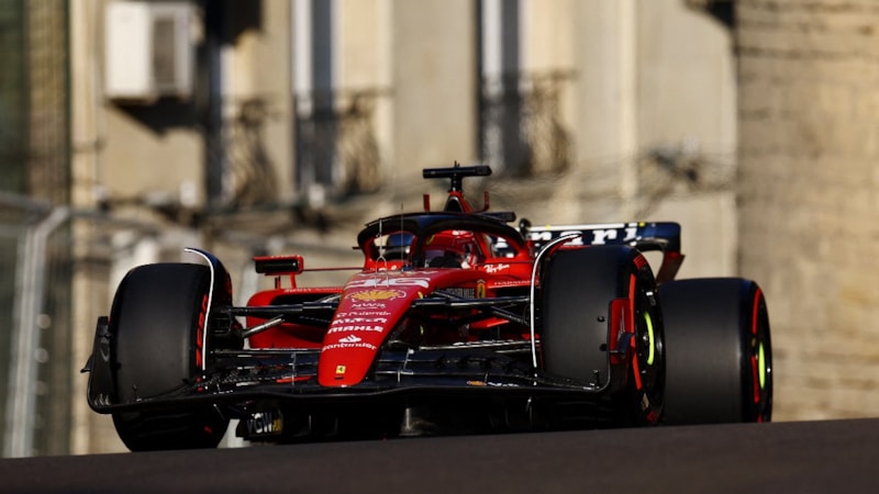 F1 Azerbaycan Grand Prix'sinde pole pozisyonu Leclerc'in