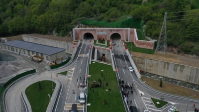 Yeni Zigana Tüneli hizmete açıldı