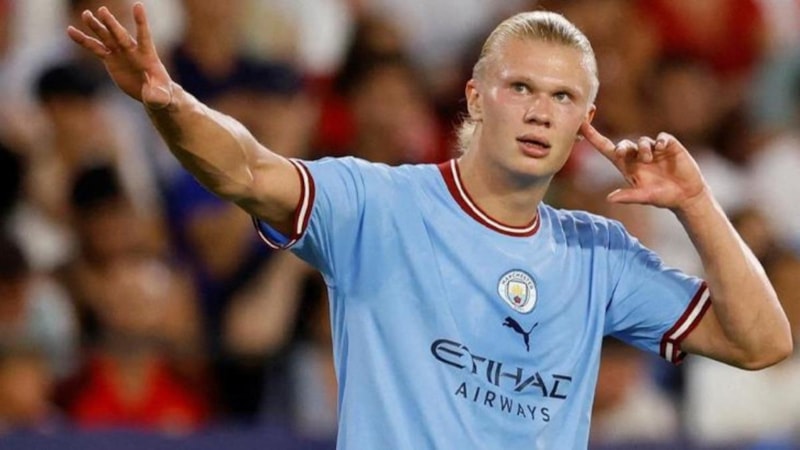 Yok böyle rekor! Erling Haaland, Premier Lig tarihine geçti!