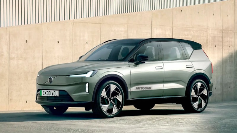 Elektrikli Volvo EX30'un tasarımı ortaya çıktı