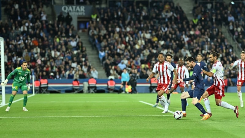 Paris Saint-Germain'in 5 golle geçtiği Ajaccio küme düştü