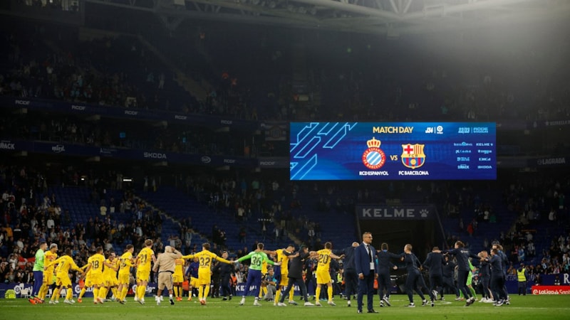 Barcelona şampiyon oldu