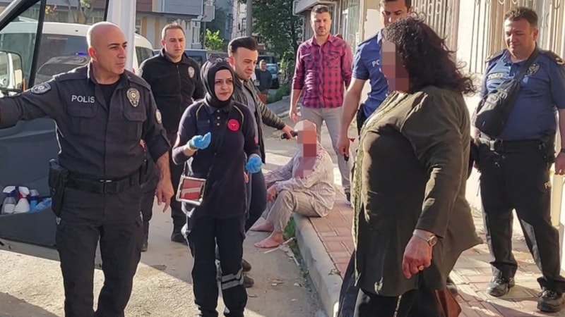 Samsun'da evlilik planı yapan yaşlı çift birbirini darbetti