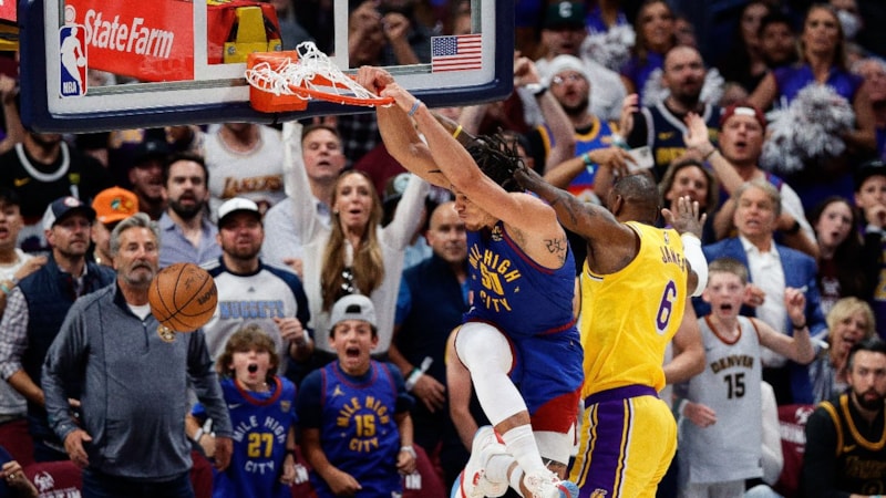Denver Nuggets, Los Angeles Lakers karşısında seriye galibiyetle başladı