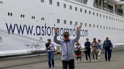 Trabzon'da  kruvaziyer turizmi yeniden canlandı