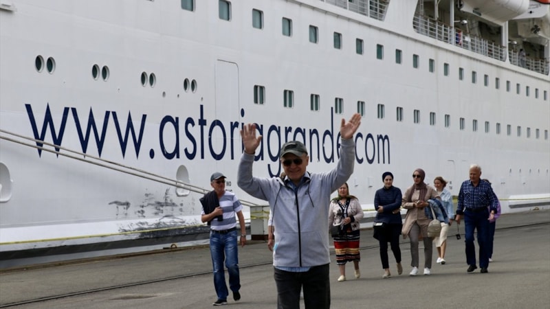 Trabzon'da  kruvaziyer turizmi yeniden canlandı