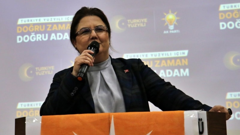 Aile ve Sosyal Hizmetler Bakanı Yanık: Cumhurbaşkanı'mızı açık ara oy oranıyla seçtireceğiz