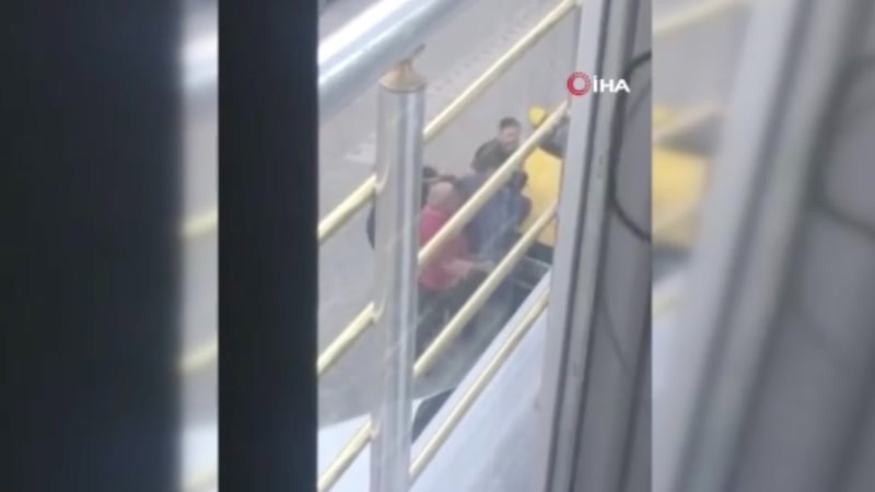 İstanbul'da park kavgası: Boks maçını aratmadı