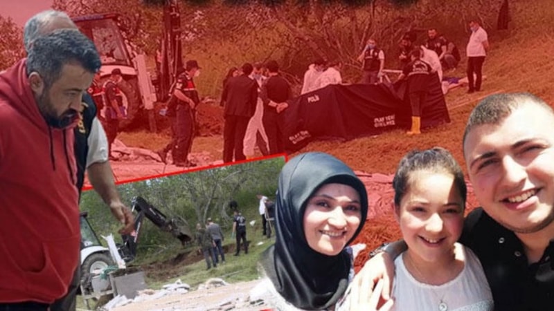 Silivri'de tarlaya gömülmüş 3 ceset bulundu