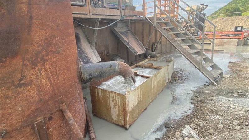 Balıkesir Bigadiç'te 65 derece sıcaklıkta termal su çıkarıldı