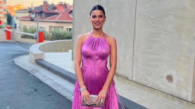 Nazlı Sabancı'nın hamilelik stili