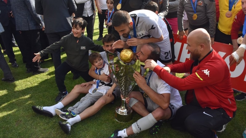 İşitme Engelliler Futbol Süper Ligi'nde şampiyon Gölcük oldu